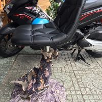 Ghế quầy Bar simili đen cao cấp