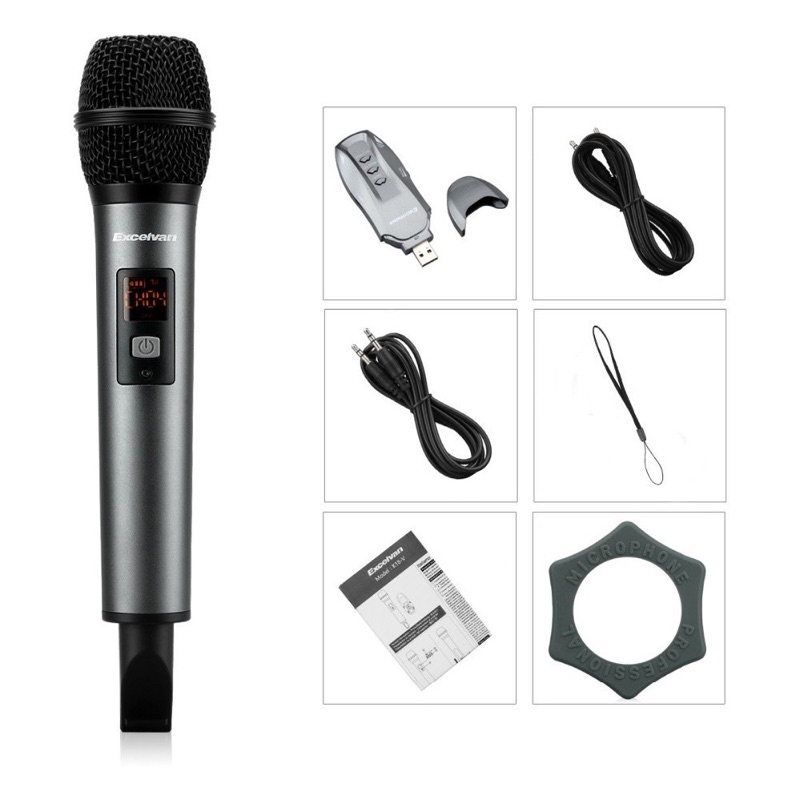 Micro Karaoke Không Dây Excelvan K18-V