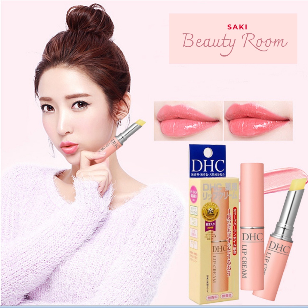 Son dưỡng môi  không màu  DHC Lip Cream 1,5g