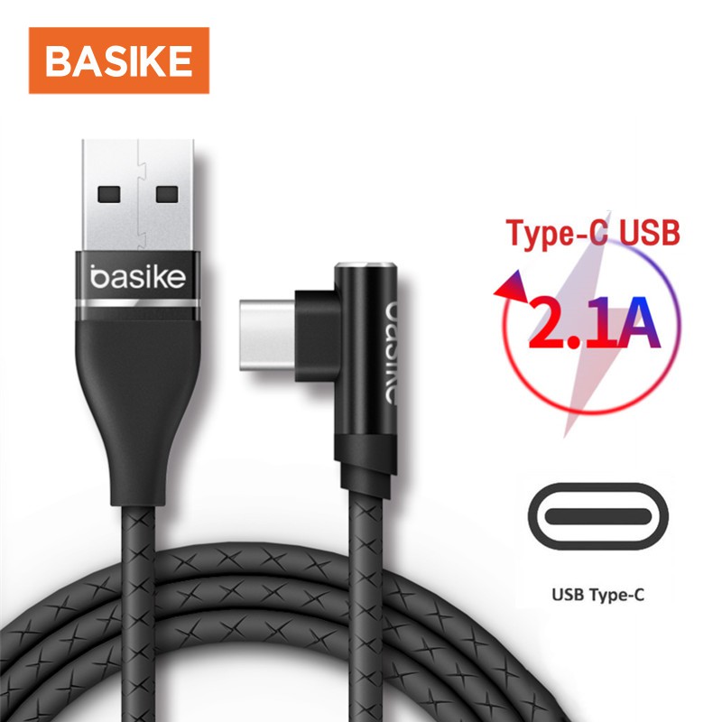 Cáp Sạc BASIKE-CG011 2.1a Truyền Dữ Liệu Đầu Usb-A Sang Lightning / Micro