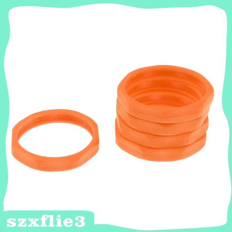 Set 5 Vòng Silicone Chống Trượt Cho Micro Hát Karaoke szxflie3