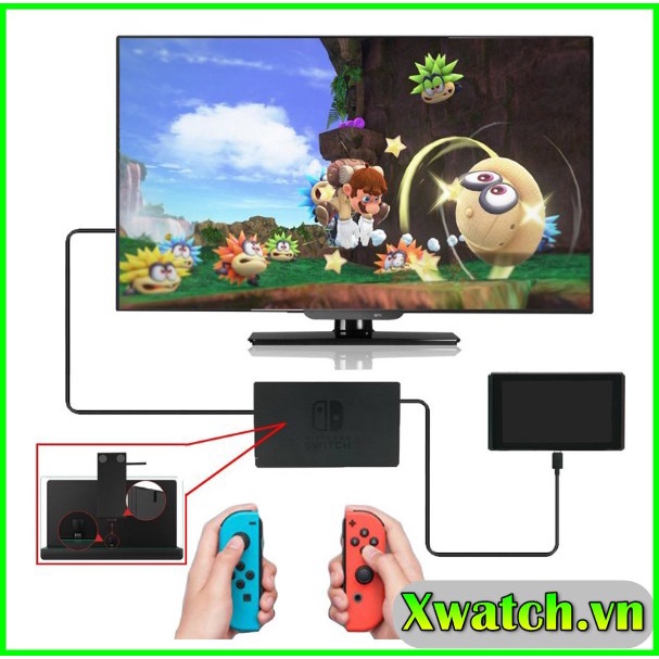 Cáp nối dài Type-C (AOLION) từ Dock đến máy cho Nintendo Switch