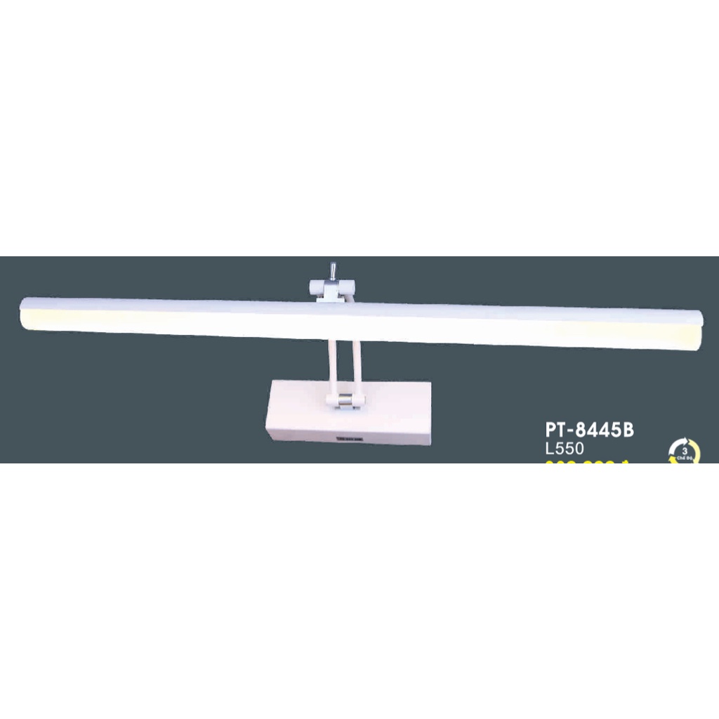 Đèn gắn tường trang trí rọi gương, soi tranh hiện đại PT 8445 Trắng AV