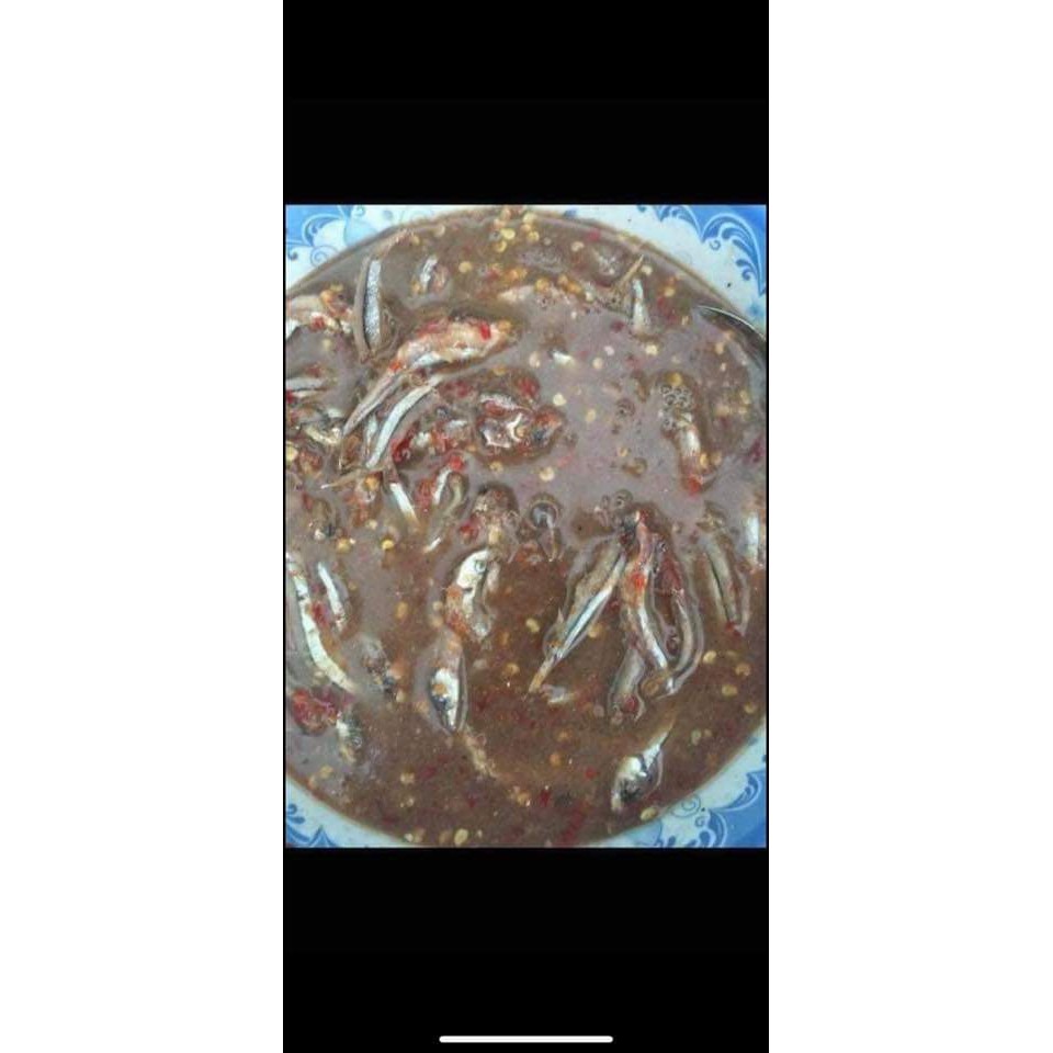 Mắm cá cơm quê Bình Định loại 1 hiệu Cô Chà chai 300gr  - Đặc sản xứ Nẫu - Ảnh thật
