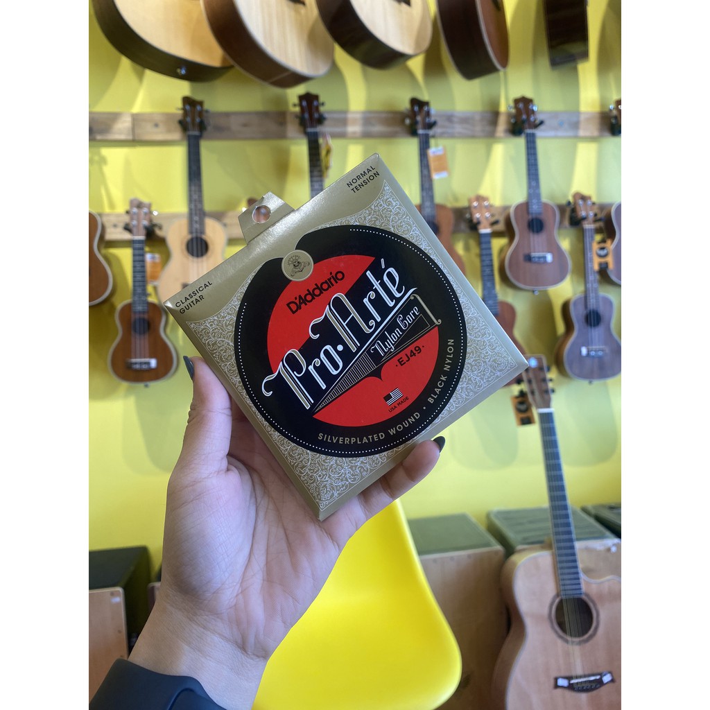 Dây đàn guitar classic (chất lượng giá rẻ) D’Addario - EJ49   - Hero Guitar Đà Nẵng