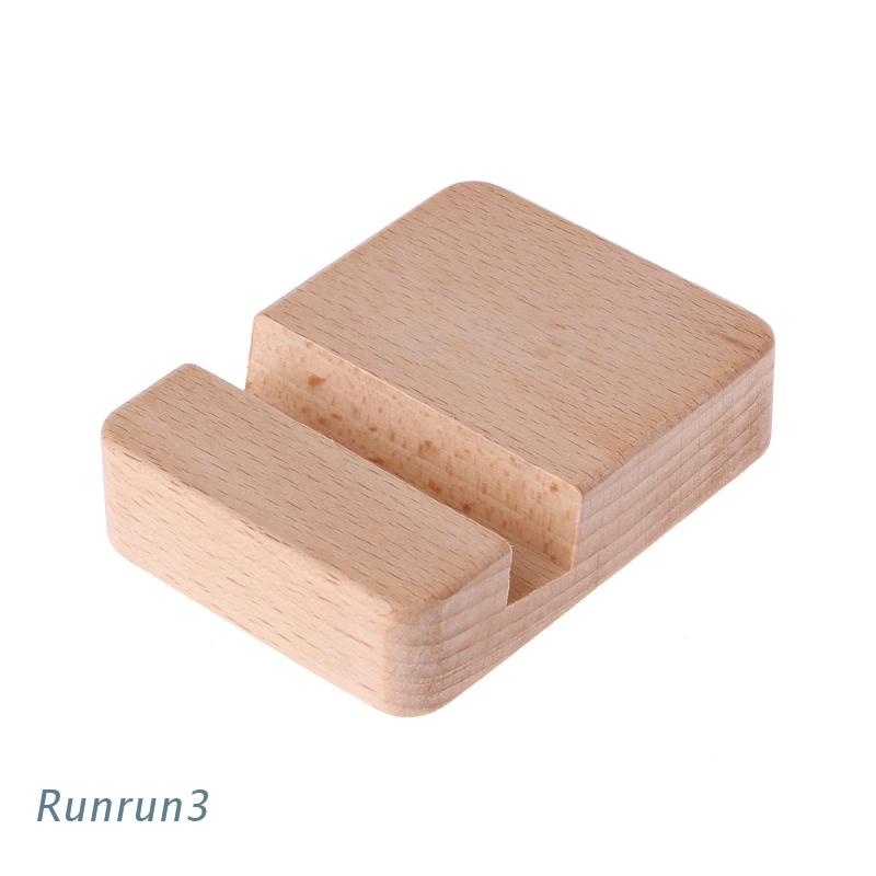 Giá Đỡ Điện Thoại Bằng Gỗ Để Bàn Tiện Lợi Dành Cho Điện Thoại Thông Minh iPhone iPad Mini