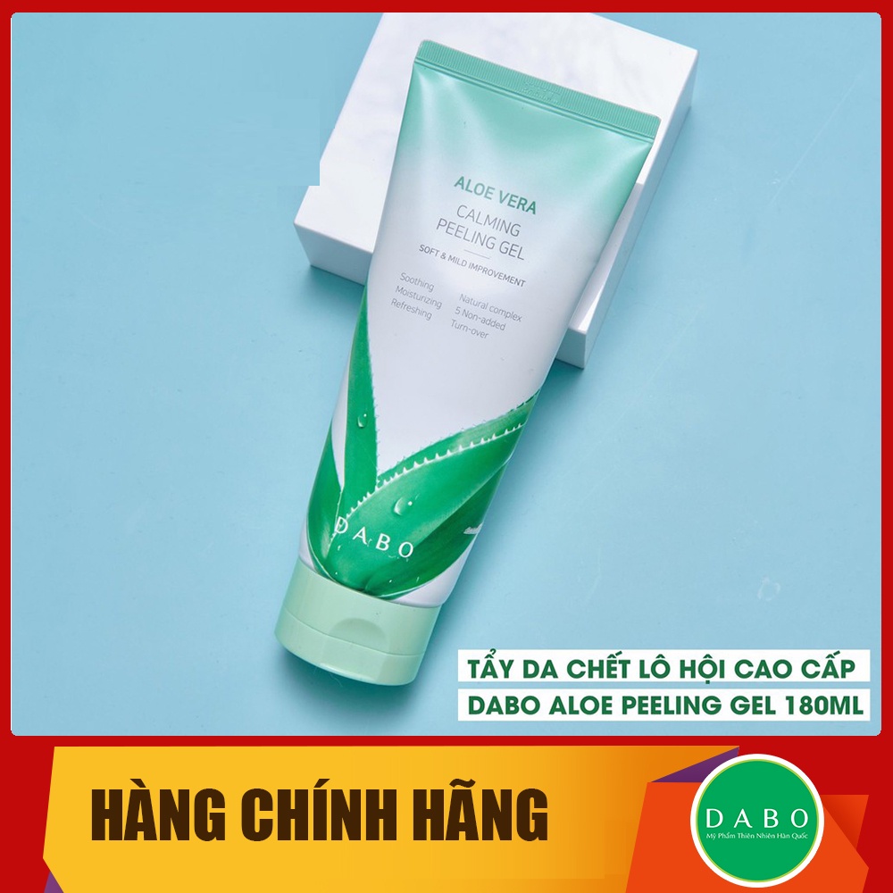 Tẩy da chết Lô Hội cao cấp - DABO Aloe Peeling Gel 180ml