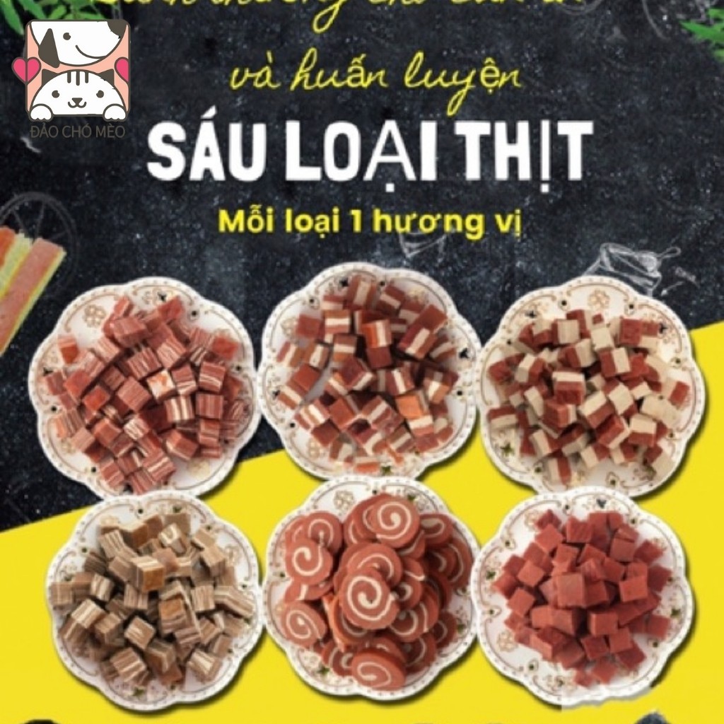 Bánh thưởng cho chó Vị Thịt Bò Gói 100gr - Đảo Chó Mèo