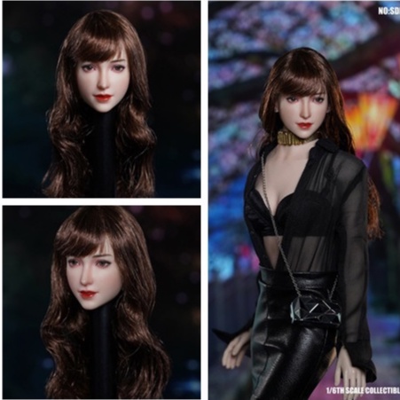 Mô Hình Đầu Nhân Vật Nữ Tỉ Lệ 1/6 SDH024 12"
