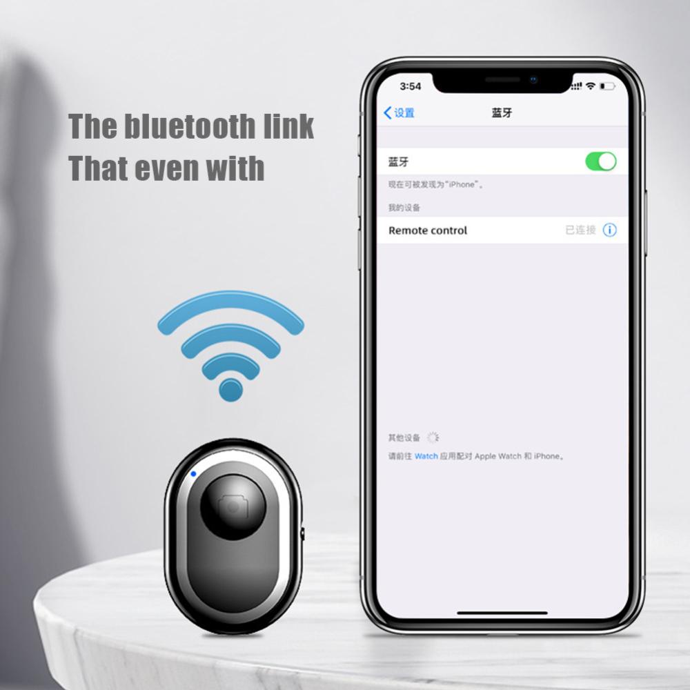 Bộ Điều Khiển Từ Xa Không Dây Bluetooth Mini DIGIFOUNDER Có Nút Bấm Điều Khiển Cho Máy Ảnh Chụp Hình Selfie Cho iOS Android More L2R3