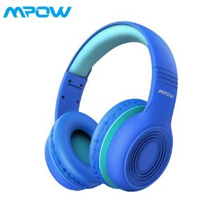 Tai nghe bịt tai MPOW CH6 có giắc cắm 3.5mm và micro tương thích với PC điện thoại di động cho trẻ em sử dụng