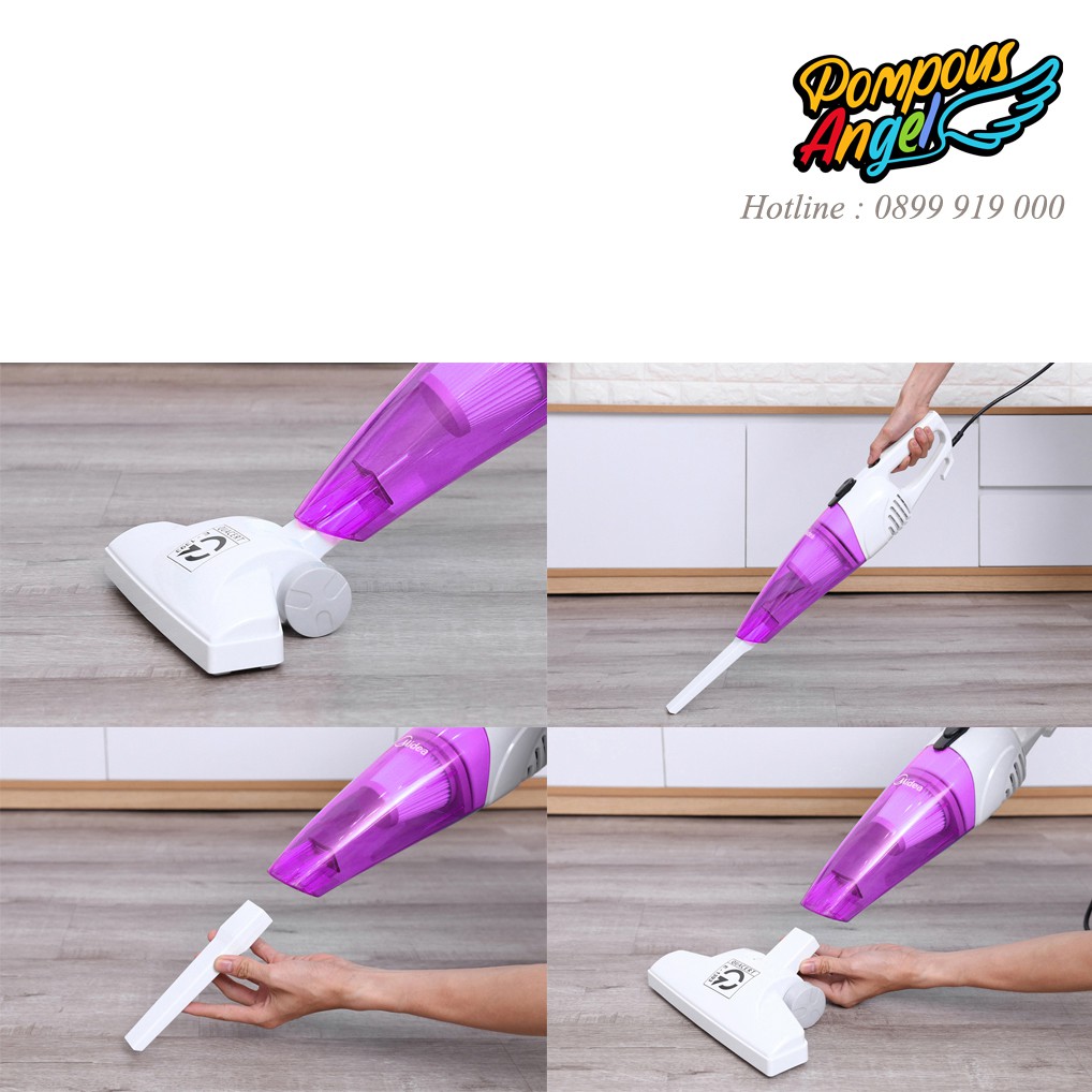 [Chính hãng] Máy hút bui cầm tay ,máy hút bụi gia đình,máy hút bụi có dây MIDEA MVC- SC861R/B bảo hành 12 tháng | BigBuy360 - bigbuy360.vn