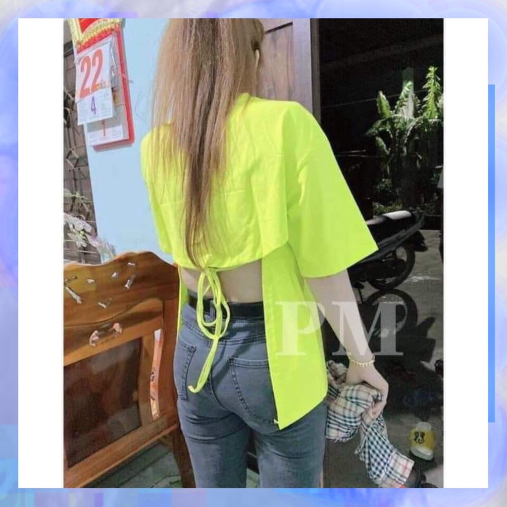 Áo Yếm Nữ hở lưng buộc dây Siêu Xinh
