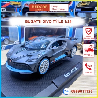 Xe mô hình Bugatti DIVO Tỉ lệ 1:24
