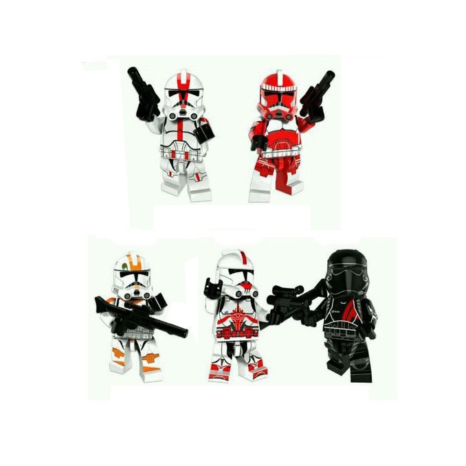 Bộ 5 nhân vật minifigures Star Wars PG8097