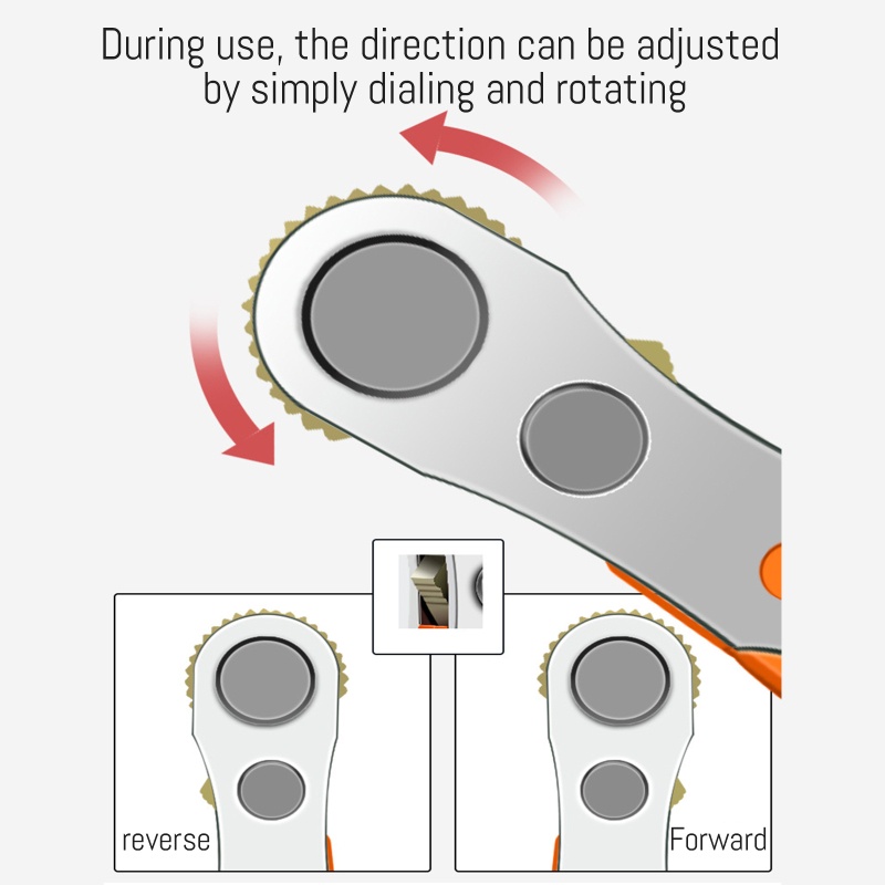 Tua Vít Vặn Bánh Cóc Mini Tháo Lắp Nhanh Tiện Lợi