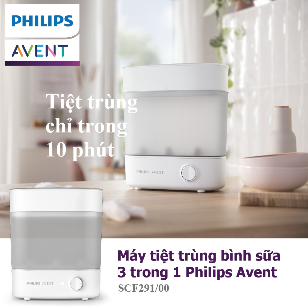 Philips Avent máy tiệt trùng bình sữa SCF291/00