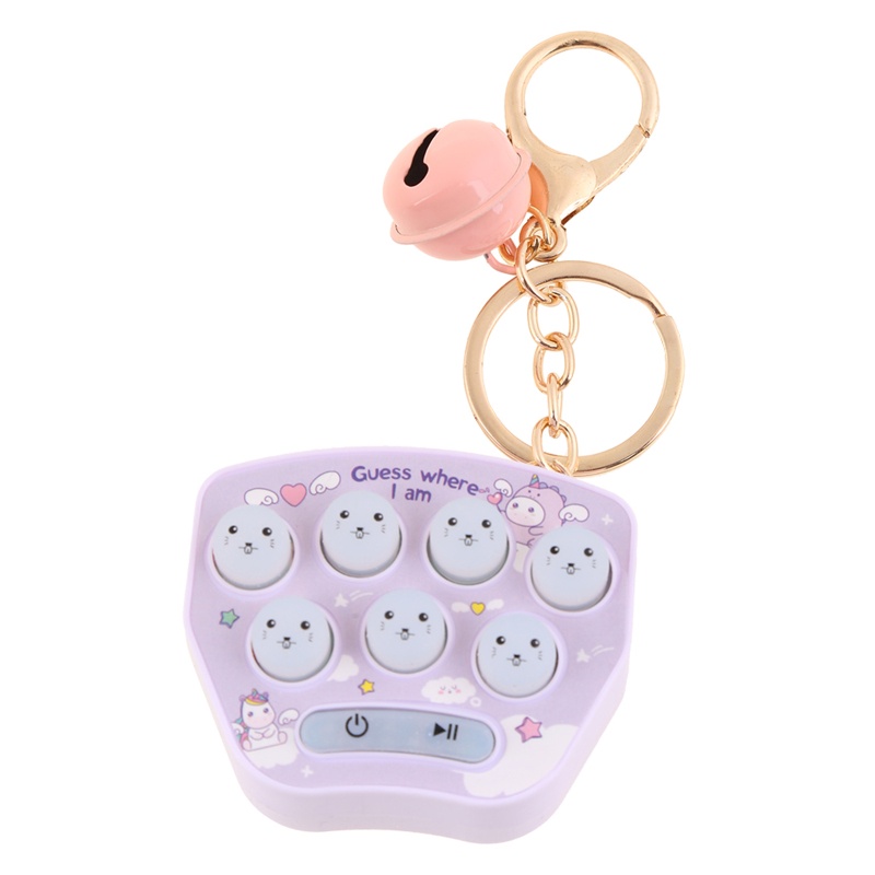 Móc Khóa Gắn Chuột Hamster Massage Giảm Căng Thẳng Dành Cho Trẻ Em 6-8 Tuổi