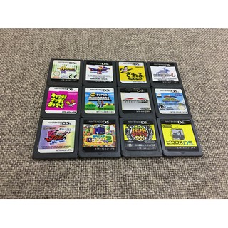 Combo 12 thẻ game gốc Nintendo DS