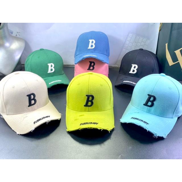 Mũ lưỡi trai tua bụi bặm thêu chữ unisex thời trang hàn quốc (Cap-Nón(Most))