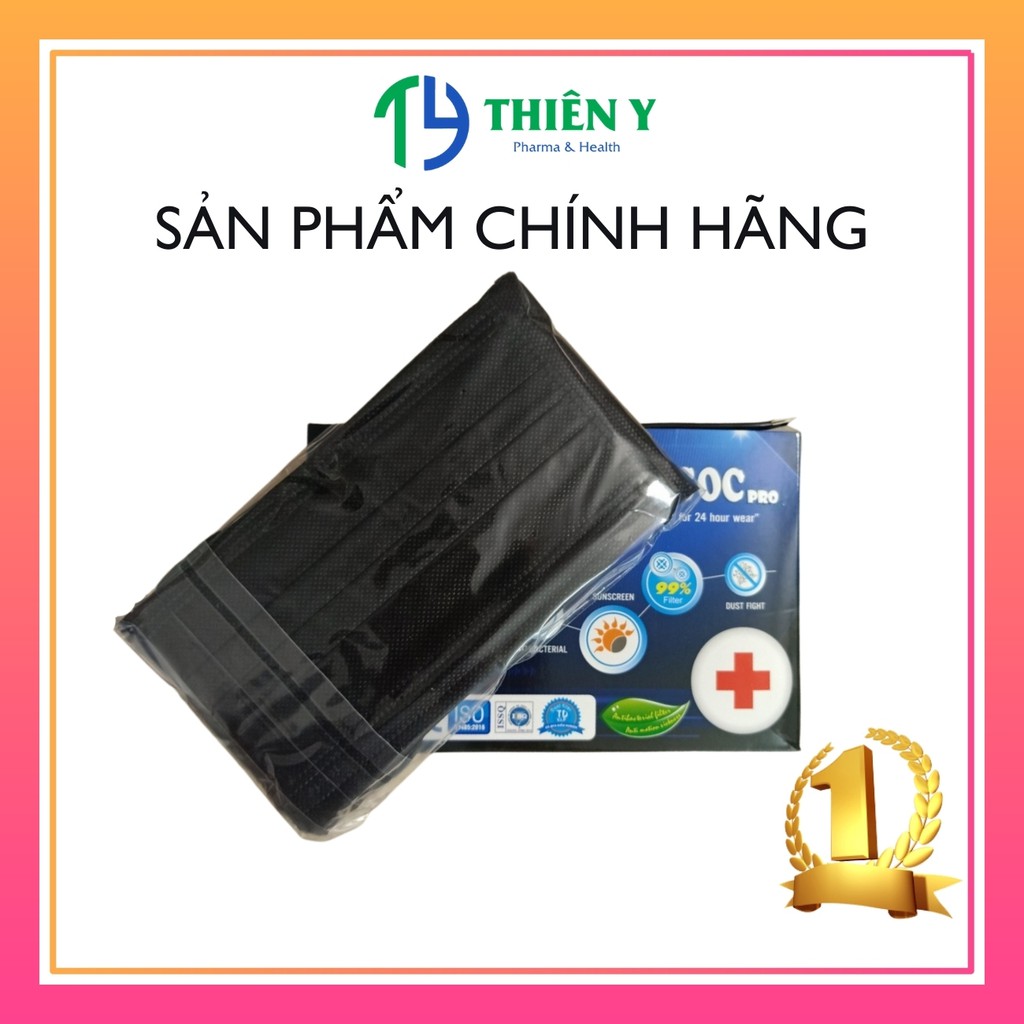 Khẩu Trang Y Tế, Khẩu Trang Y Tế 4 lớp Duy Ngọc hộp 50 cái, kháng khuẩn, cao cấp, LOGO Chính Hãng - Thiên Y Pharmacy