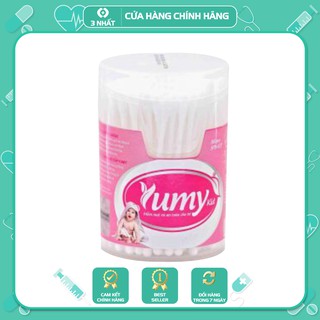 Tăm bông Yumy trẻ em, tăm bông vệ sinh tai mũi họng lọ 160 que