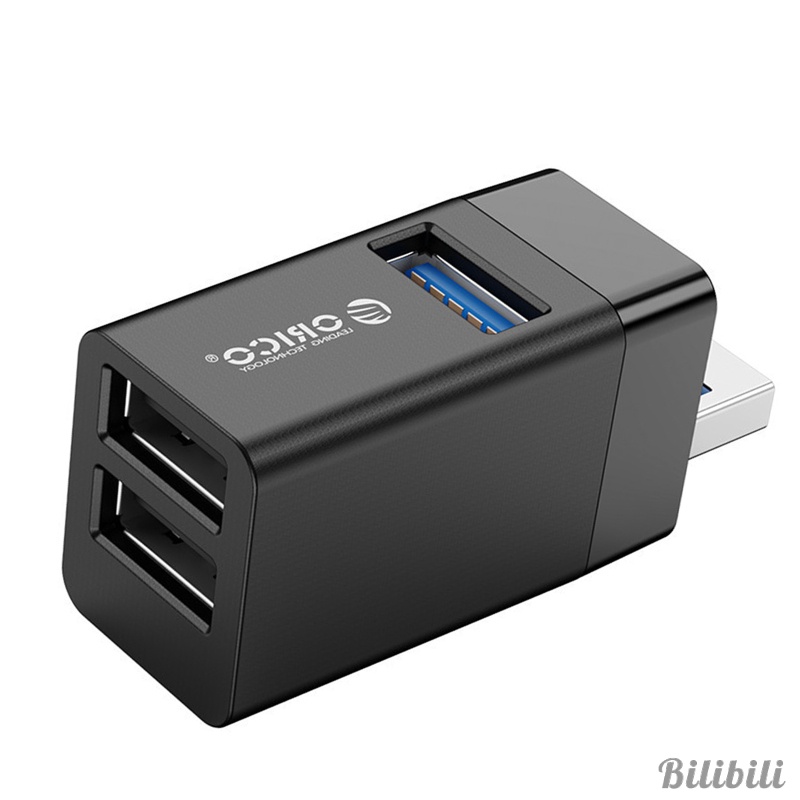 Bộ Chia Cổng Sạc Usb 3.0 3 Trong 1 Màu Đen Tiện Dụng | BigBuy360 - bigbuy360.vn