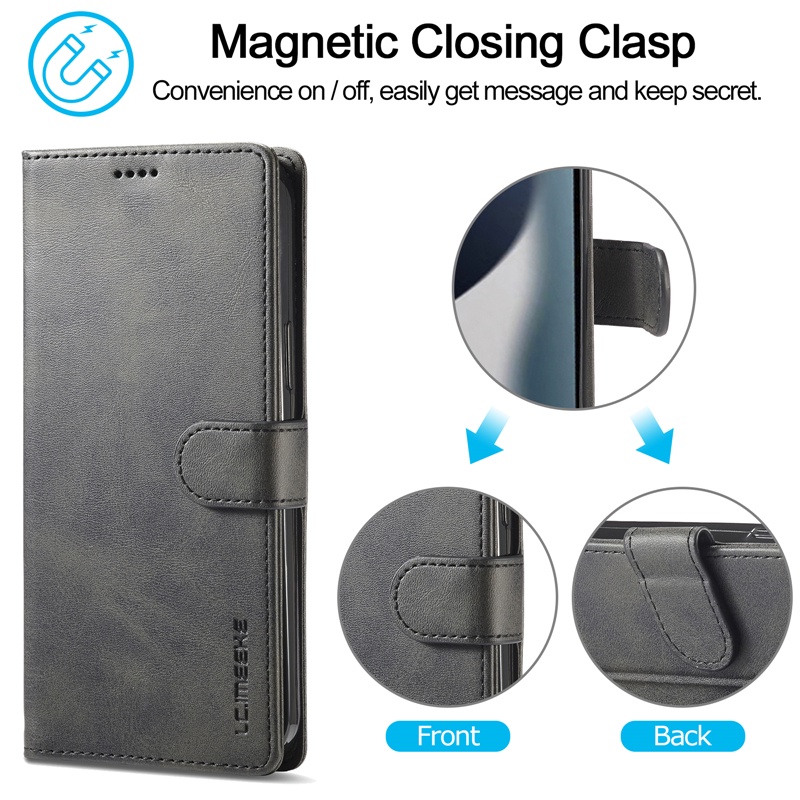 Ốp Điện Thoại Da PU Mềm Kiểu Retro Có Ngăn Đựng Thẻ Cho Iphone 13 Pro Max 11 12 Pro Max 11 12