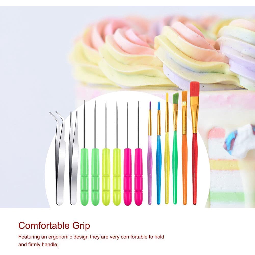 Bộ 14 Dụng Cụ Trang Trí Bánh Xinh Xắn