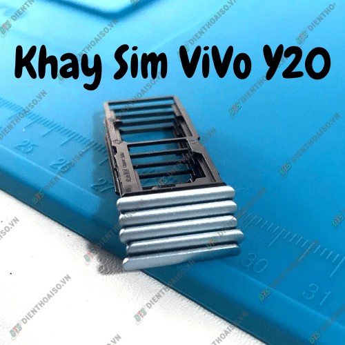 Khay sim máy Vivo Y20 xanh, đen, trắng