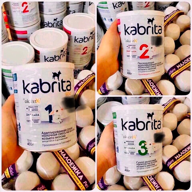 Sữa dê Kabrita Nga- hộp 900gr