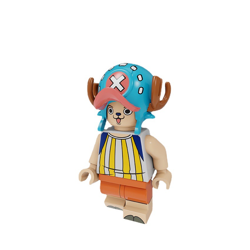 Set đồ chơi xếp hình nhân vật One Piece Pg8244