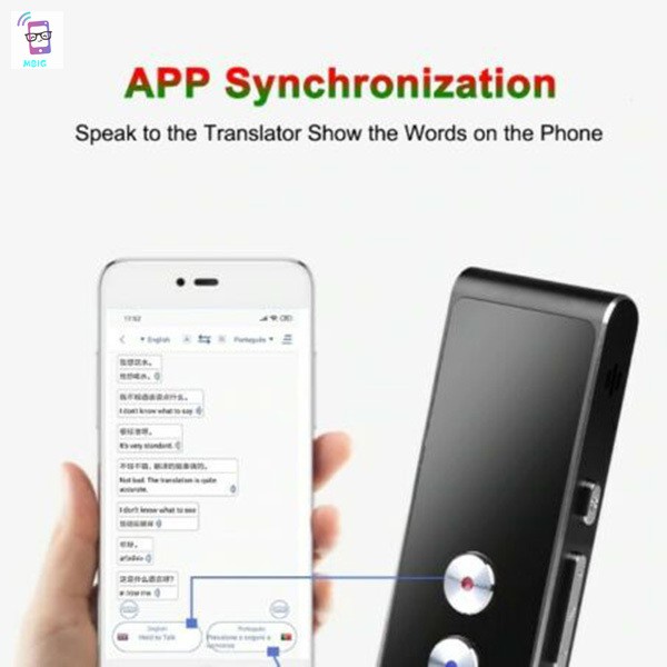 Máy Phiên Dịch Thông Minh Di Động Tiện Dụng