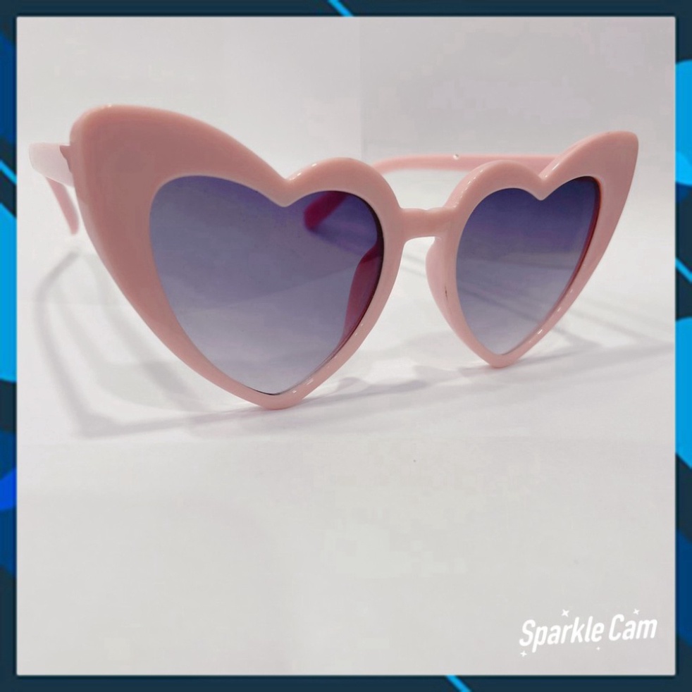 [ Freeship ] Kính Mát Gọng Trái Tim Chống Tia Uv 400 Thời Trang Cho Nữ | BigBuy360 - bigbuy360.vn