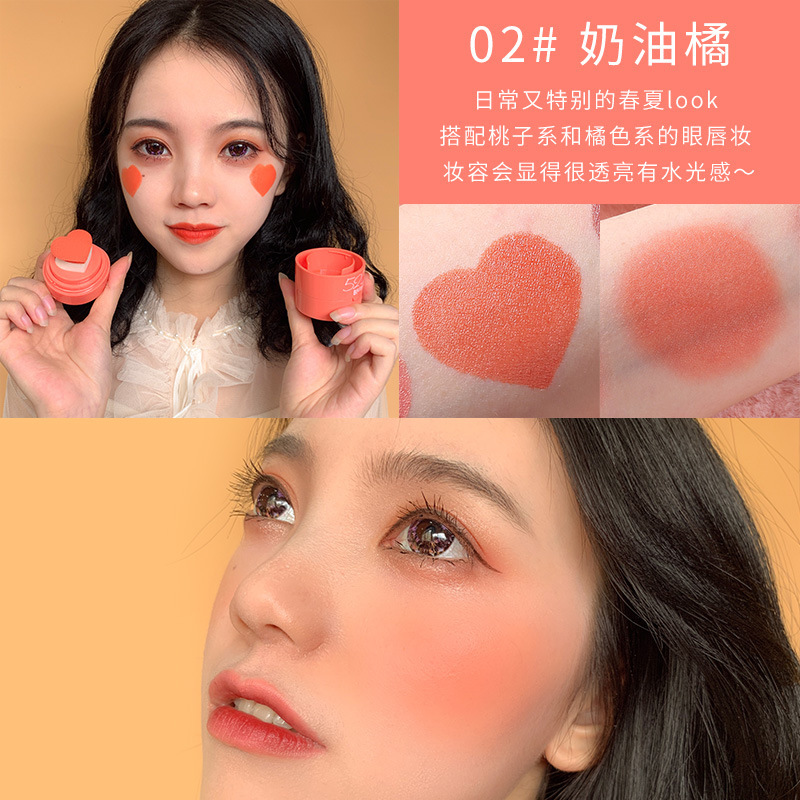 Phấn má hồng dạng lỏng Xixi Artskin 520 hình trái tim màu kẹo | BigBuy360 - bigbuy360.vn