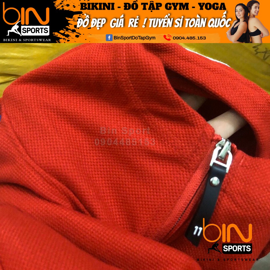 Aó Khoác Thể Thao Quảng Châu Form Rộng Có Túi Bin Sports  A040