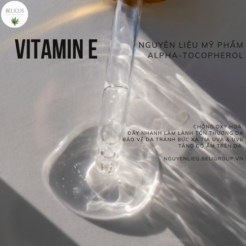 Vitamin E (Alpha – Tocopherol) 10ML - Nguyên liệu mỹ phẩm dưỡng ẩm da