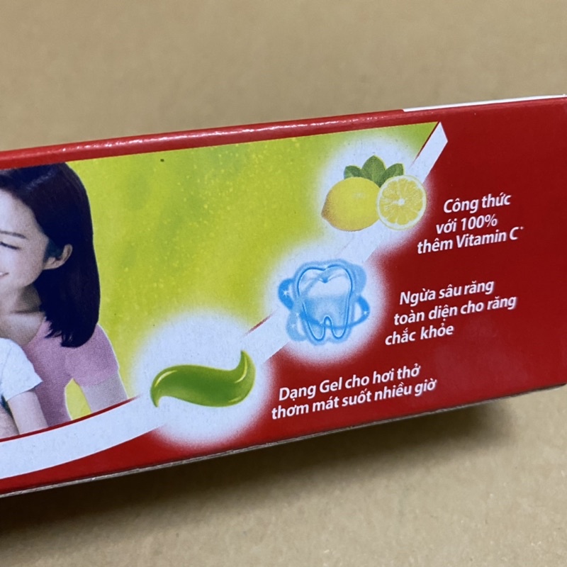 [170g][Vitamin C] Hộp Kem Đánh Răng Colgate Chanh