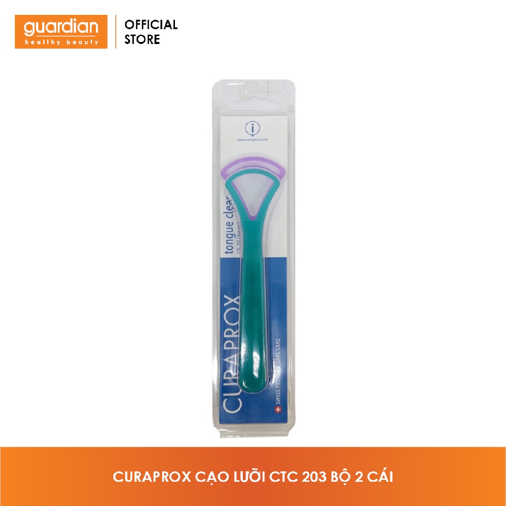 Cạo Lưỡi Curaprox CTC 203 Bộ 2 Cái