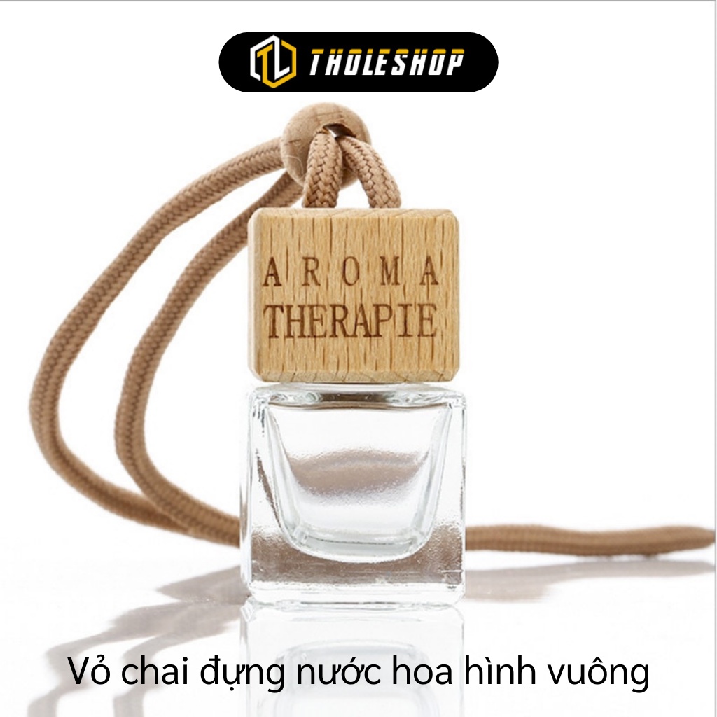 Lọ Đựng Tinh Dầu - Vỏ Chai Đựng Tinh Dầu, Nước Hoa Treo Xe Ô Tô Khử Mùi, Thơm Lâu 7754