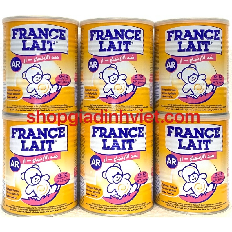 Date mới nhất-Sữa France Lait AR 400g - Sữa Dành Cho Trẻ Nôn Trớ, Trào Ngược Dạ Dày, Thực Quản- Nhập Khẩu Từ Pháp