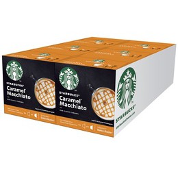 Combo 3 hộp 12 viên nén cafe Starbucks Caramel Macchiato pha máy Dolce Gusto DATE 09/2024