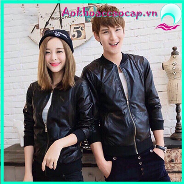 áo khoác da nam rap vai