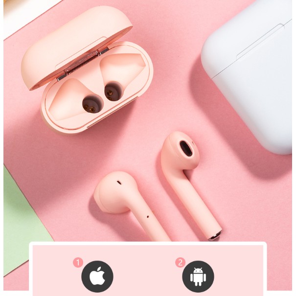 Tai nghe không dây bluetooth 
 Airpods Inpods Pro Macaron inpod12 cho Apple Samsung Xiaomi Vivo Oppo | BigBuy360 - bigbuy360.vn