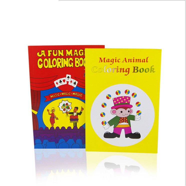 Ảo thuật sách đổi màu hoạt hình