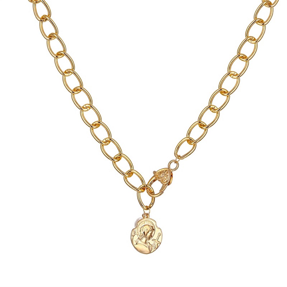 Dây chuyền hợp kim đính ngọc trai giả thanh lịch cho nữ