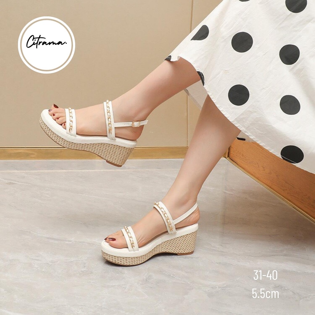 SANDAL ĐẾ XUỒNG SIZE NHỎ 31 32 33 KIỂU DÁNG CỔ ĐIỂN MẪU MỚI NĂM 2022