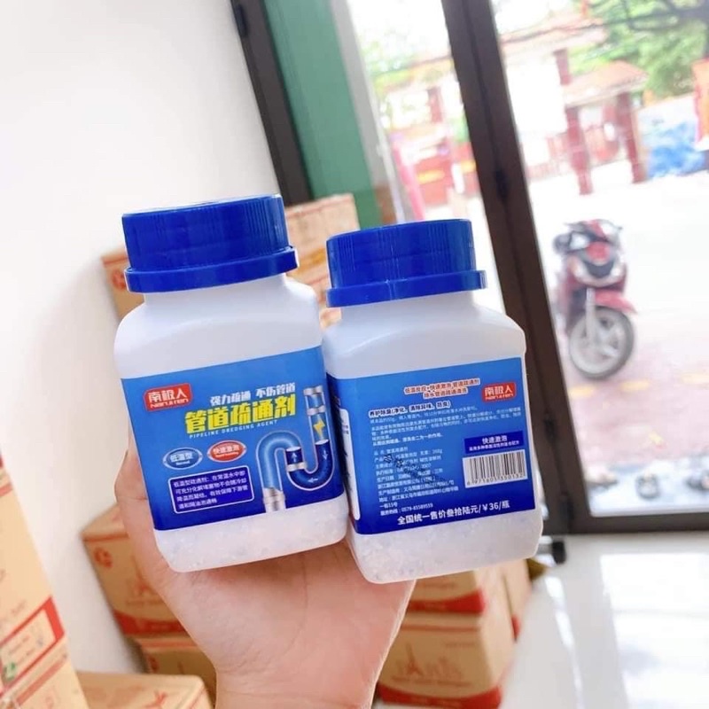 combo 2 hũ Bột Thông Tắc Cống Cực Mạnh - Thông Tắc Cống, Đường Ống, Bồn Cầu, Bồn Rử