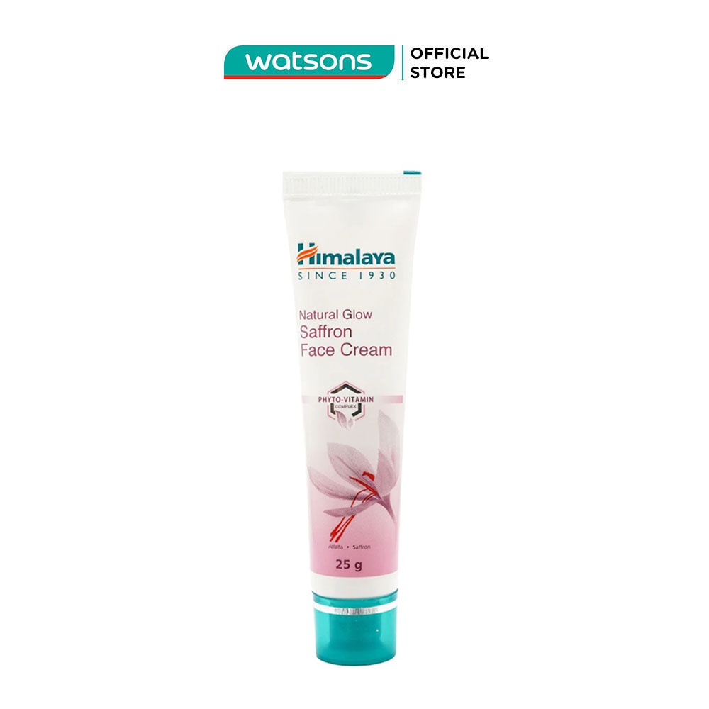 Kem Dưỡng Da Mặt Himalaya Chiết Xuất Nghệ Tây Làm Sáng Hồng Da Saffron Face Cream 25g