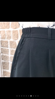 Quần culottes nữ ống rộng bigsize D90